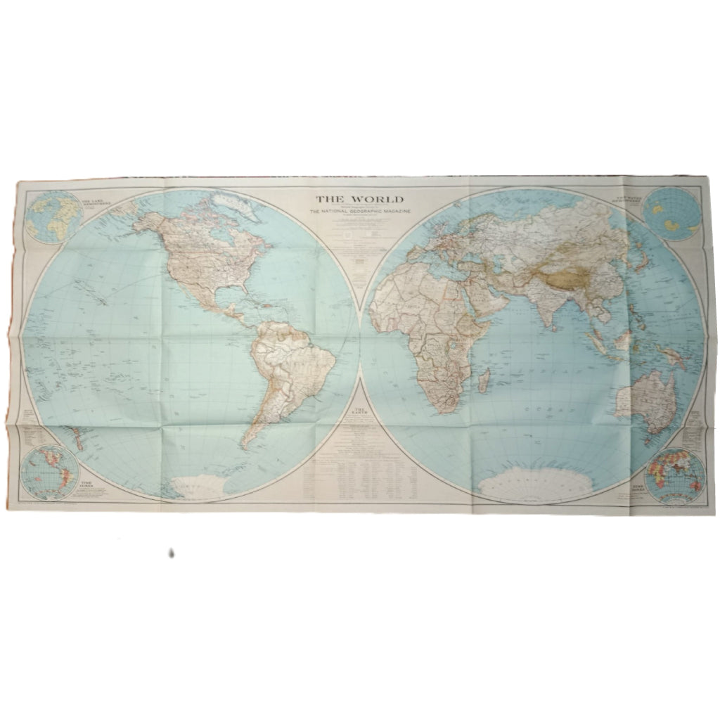 NATIONAL GEOGRAPHIC: THE WORLD. Gilbert Grosvenor, Editor