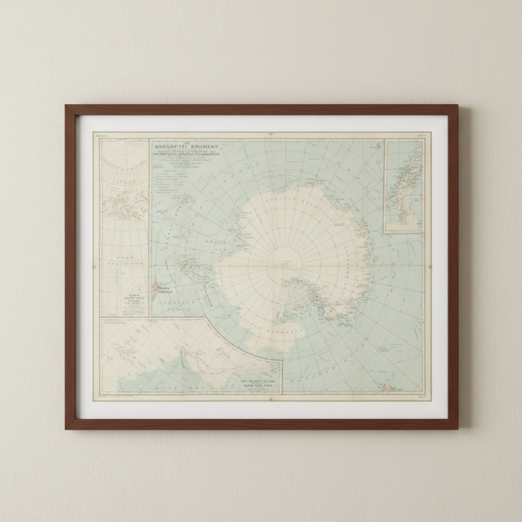 NATIONAL GEOGRAPHIC: THE ANTARTIC REGIONS. Gilbert Grosvenor Editor