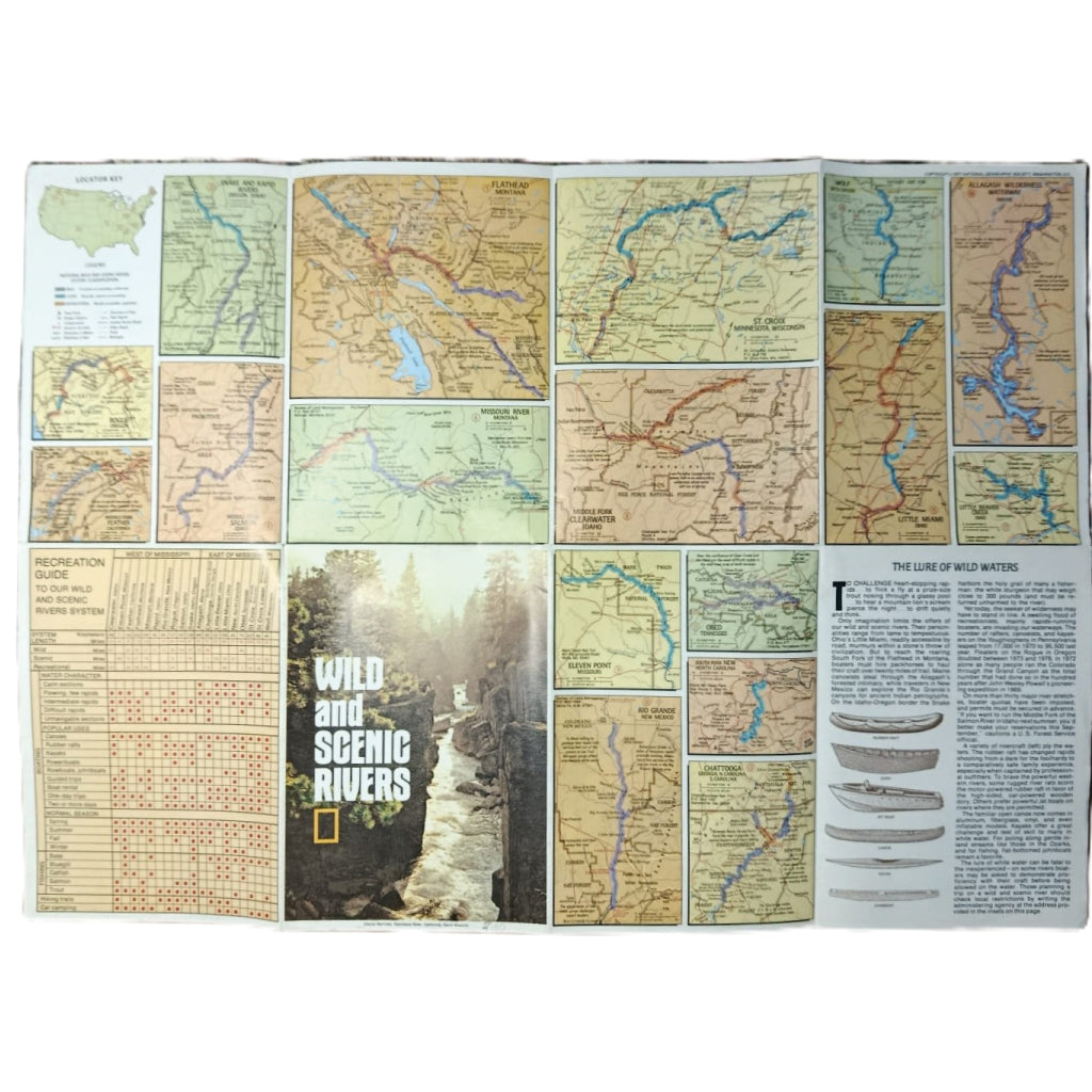 NATIONAL GEOGRAPHIC: WILD AND SCENIC RIVERS OF THE UNITED STATES