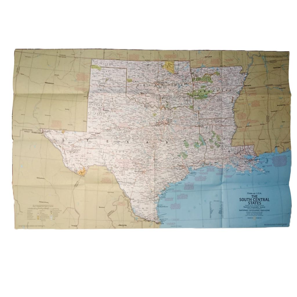 NATIONAL GEOGRAPHIC: THE SOUTH CENTRAL STATES