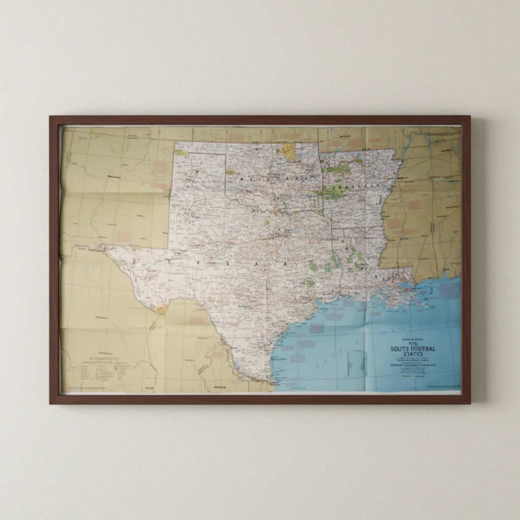 NATIONAL GEOGRAPHIC: THE SOUTH CENTRAL STATES