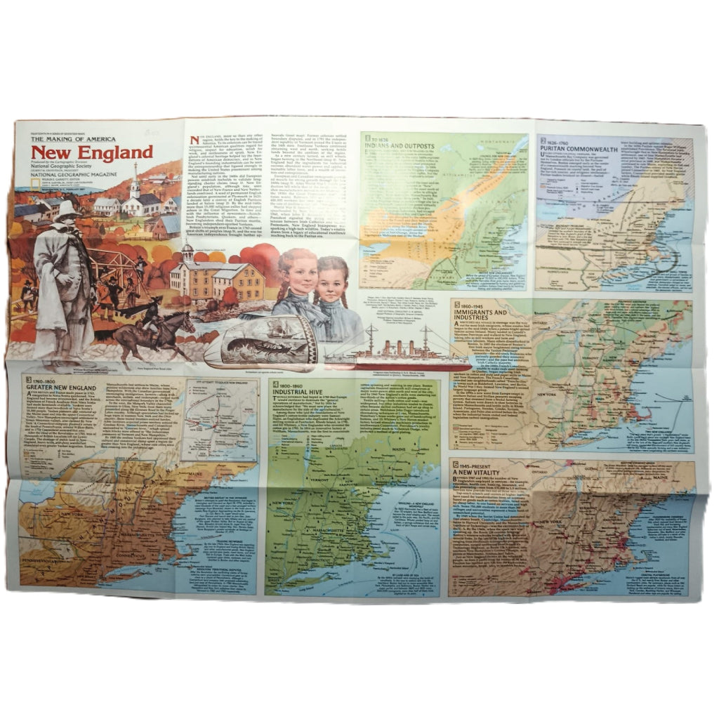 NATIONAL GEOGRAPHIC: NEW ENGLAND & THE MAKING OF AMERICA