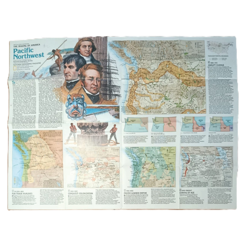 NATIONAL GEOGRAPHIC: PACIFIC NORTHWEST / THE MAKING OF AMERICA: PACIFIC NORTHWEST