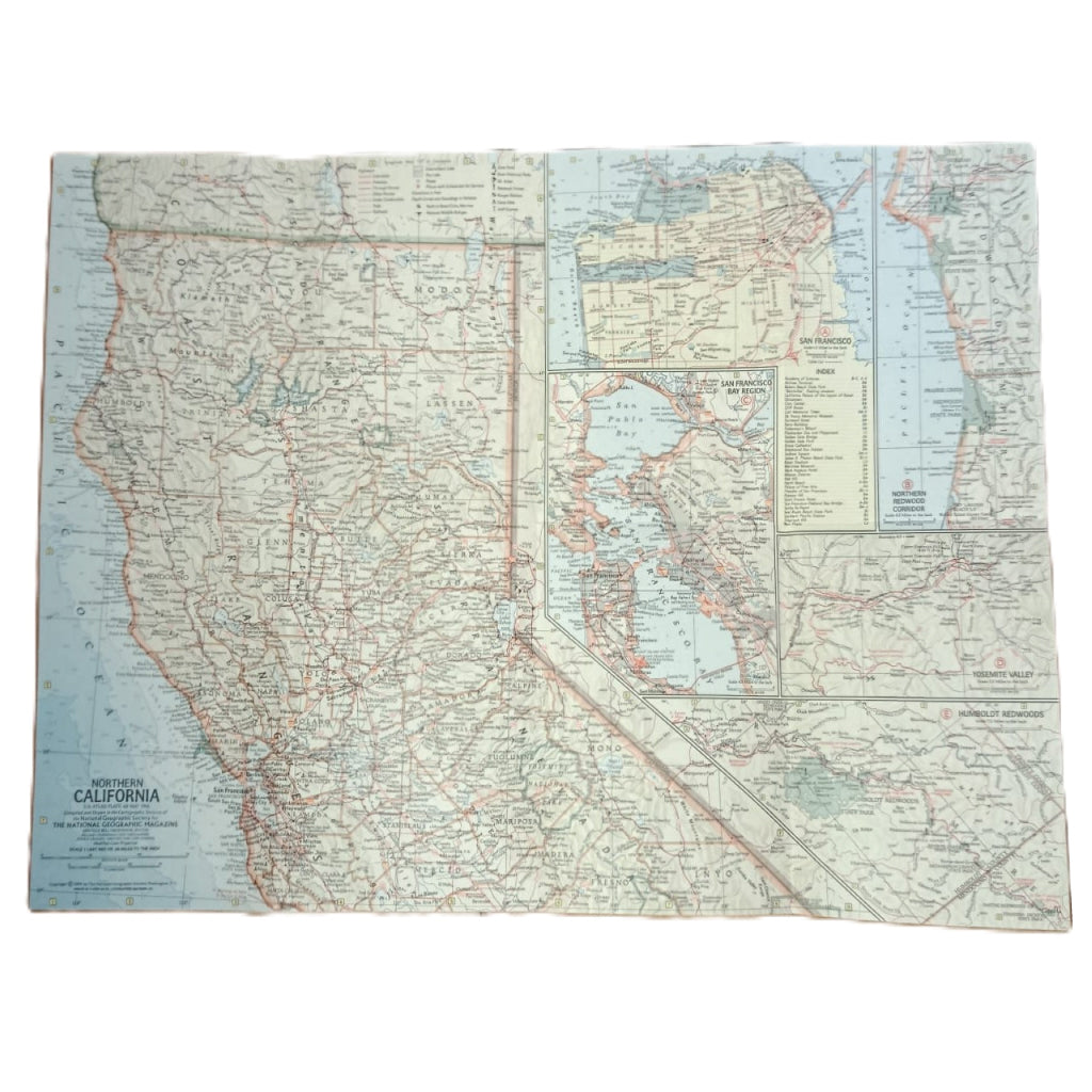 NATIONAL GEOGRAPHIC: SOUTHERN CALIFORNIA & NORTHERN CALIFORNIA
