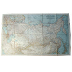 1944 USSR / SOVIET UNION Map - National Geographic - WWII Era - Large 100x63cm - Archival Quality