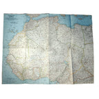 1966 NORTHWESTERN AFRICA Map - National Geographic - Sáhara Español, Ifni & Magreb - 64x48cm - High Grade