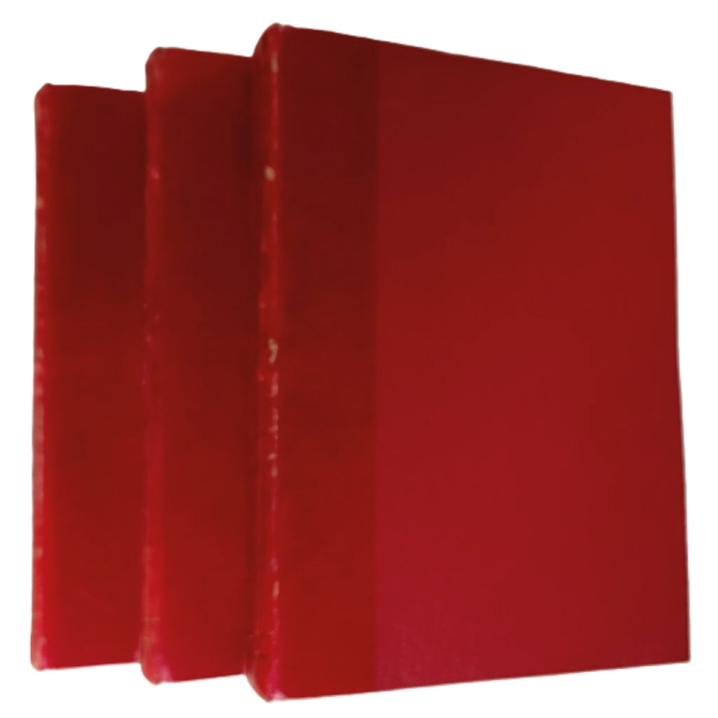 LOTE PLAYBOY UK (1965-1966) - 12 REVISTAS ENCUADERNADAS EN 3 TOMOS DE LUJO (PIEL Y TELA) - DESPLEGABLES CONSERVADOS