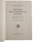 HISTORIA DEL BARROCO EN ESPAÑA - OTTO SCHUBERT
