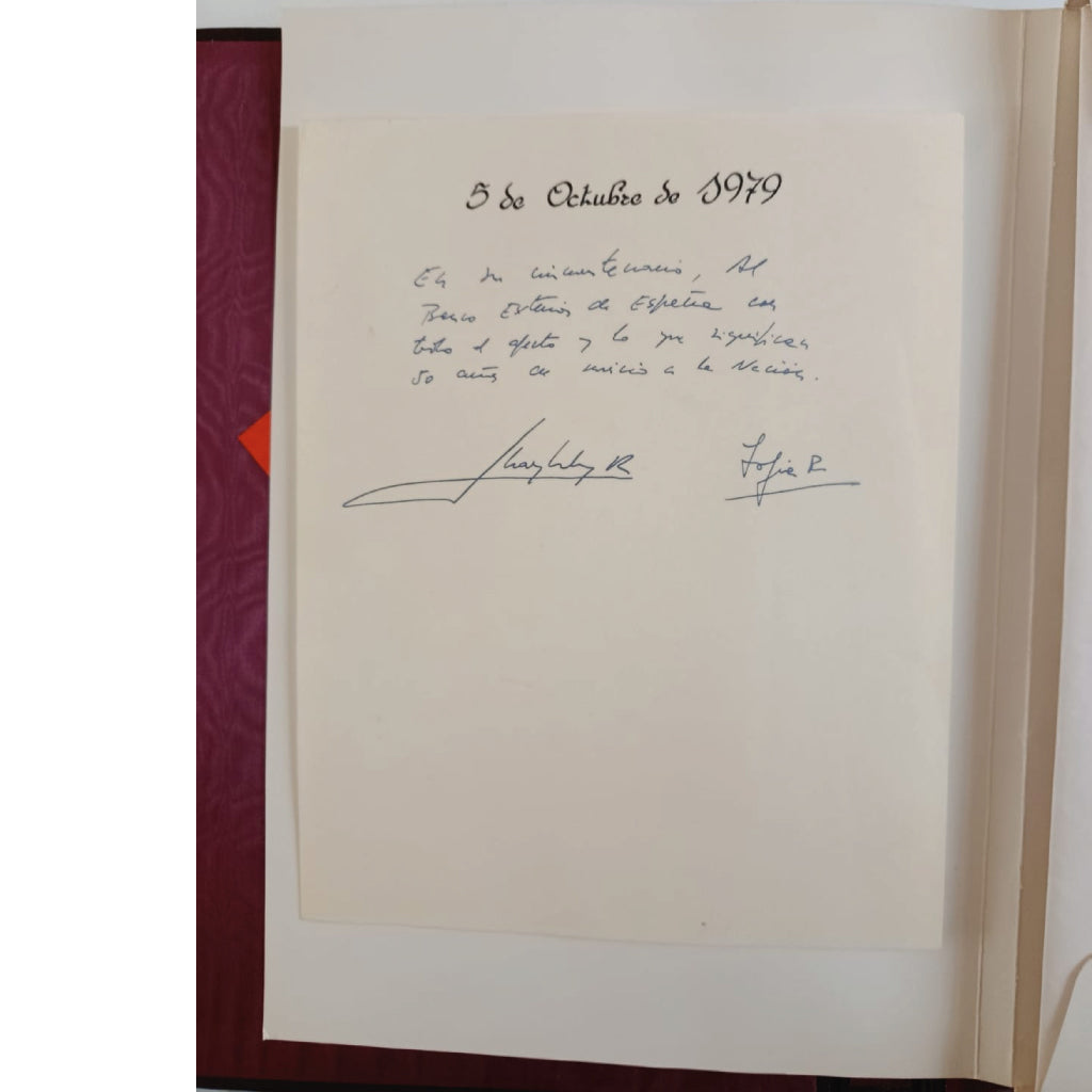 BANCO EXTERIOR DE ESPAÑA (1928-1979) - CARPETA LUJO EDILÁN