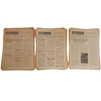 LOTE 29 EJEMPLARES: SEMANARIO ”MINERVA”. AÑO 1936: PREGUERRA Y ESTALLIDO GUERRA CIVIL