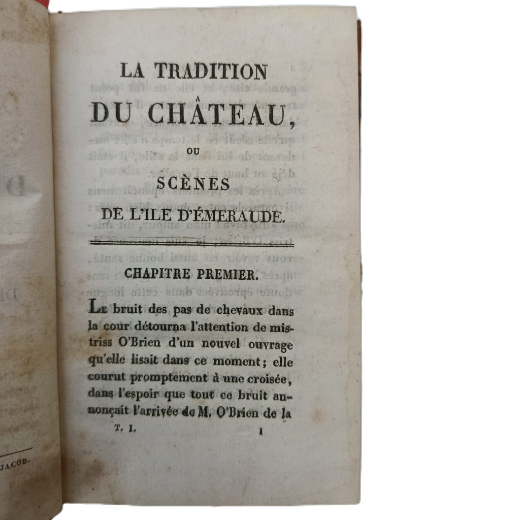 LA TRADITION DU CHÂTEAU, OU SCÈNES DE L'ÎLE D'ÉMERAUDE
