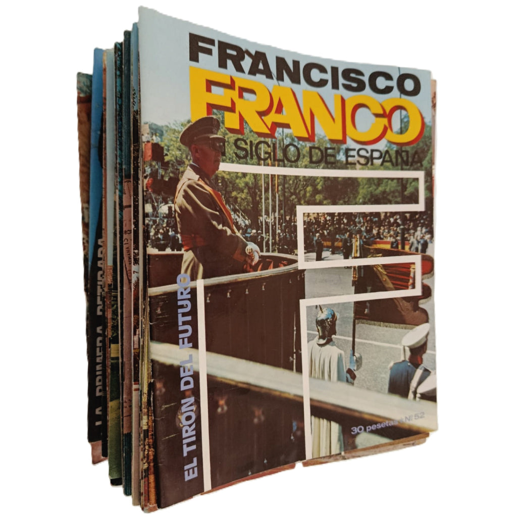 LOTE 52 FASCÍCULOS: FRANCISCO FRANCO, UN SIGLO DE ESPAÑA. COLECCIÓN COMPLETA