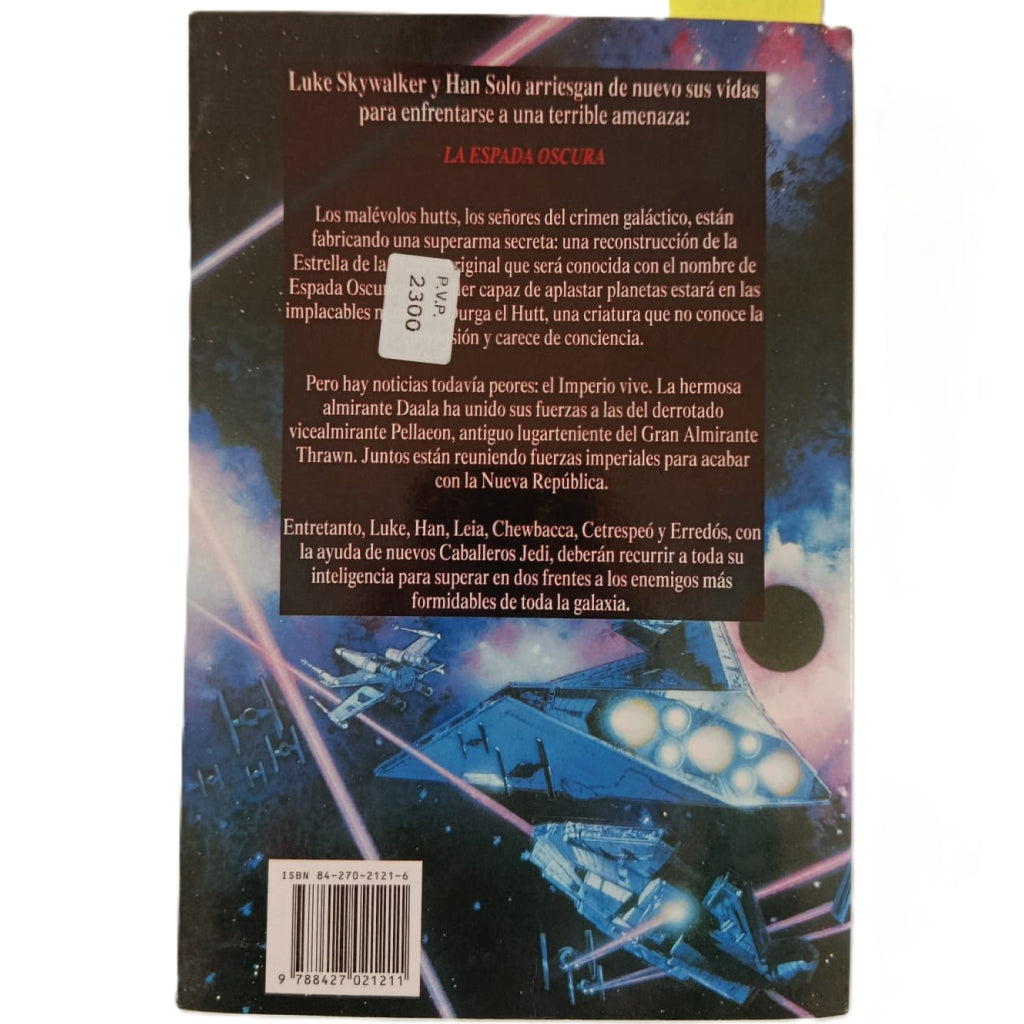 LA GUERRA DE LAS GALAXIAS: LA ESPADA OSCURA. KEVIN J. ANDERSON