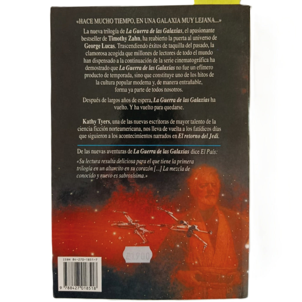 LA GUERRA DE LAS GALAXIAS: LA TREGUA DE BAKURA. KATHY TYERS