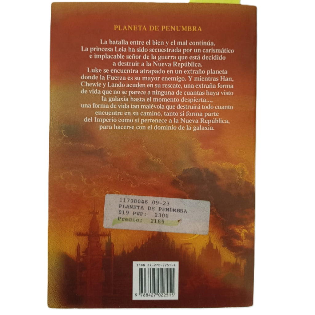 LA GUERRA DE LAS GALAXIAS: PLANETA PENUMBRA. BARBARA HAMBLY