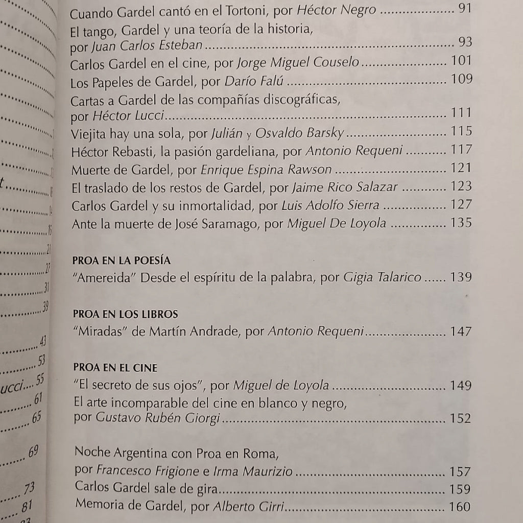 PROA Nº 78: 120 AÑOS DE CARLOS GARDEL