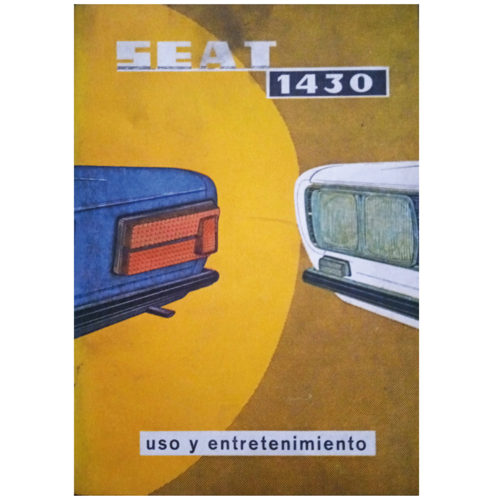 SEAT 1430. Uso y entretenimiento