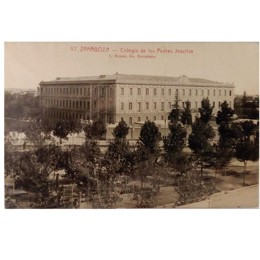 POSTAL ZARAGOZA. COLEGIO DE LOS PADRES JESUITAS