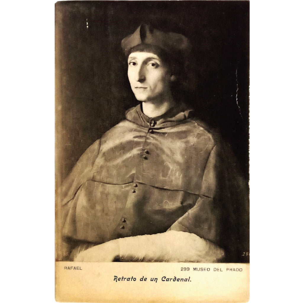 POSTAL RAFAEL, RETRATO DE UN CARDENAL. 299 MUSEO DEL PRADO