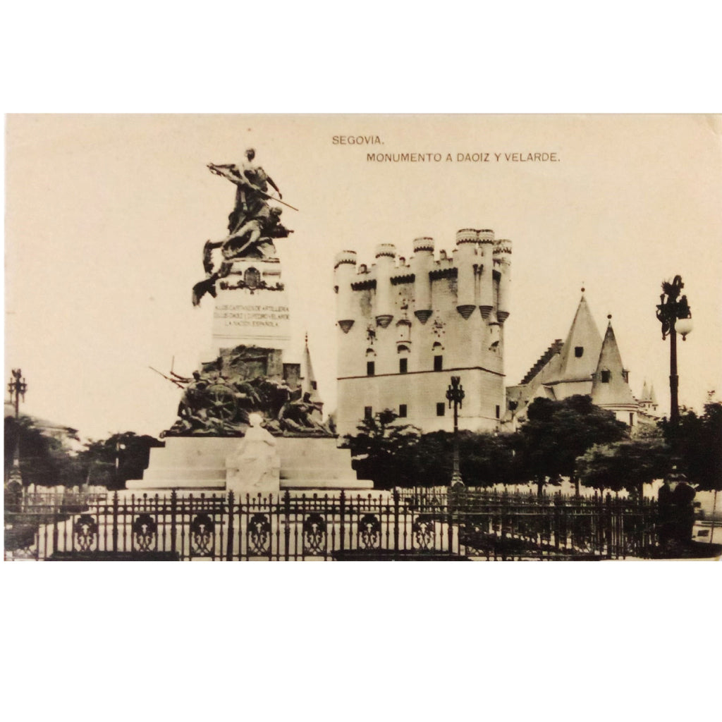 POSTAL SEGOVIA, MONUMENTO A DAOIZ Y VELARDE