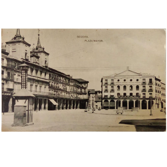 POSTAL SEGOVIA, PLAZA MAYOR