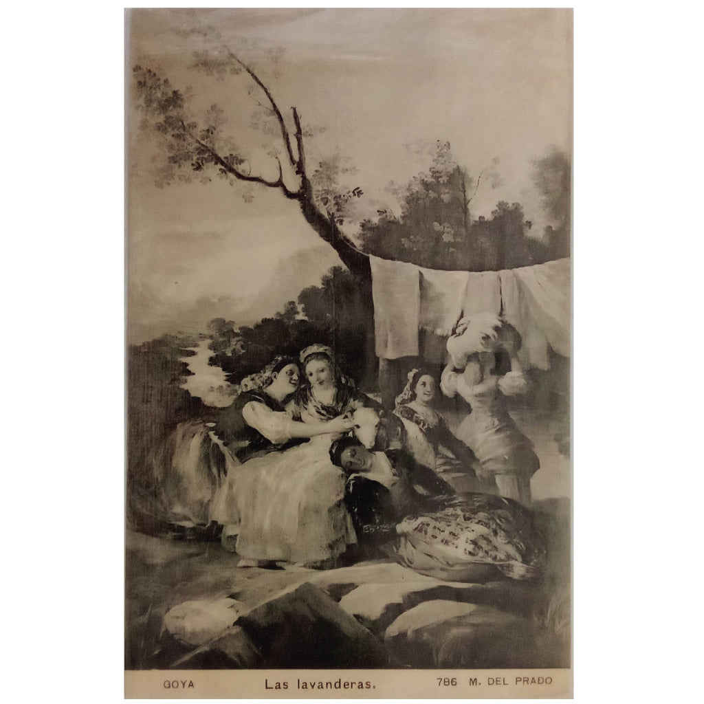 POSTAL GOYA, LAS LAVANDERAS. 786 M. DEL PRADO