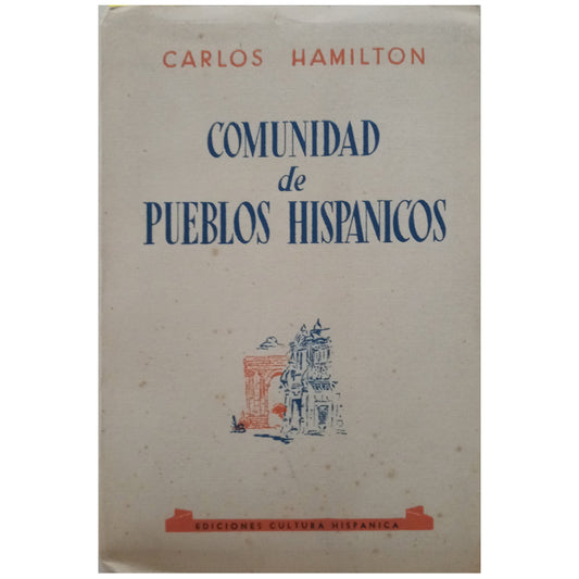 COMMUNITY OF HISPANIC PEOPLES. Hamilton, Charles