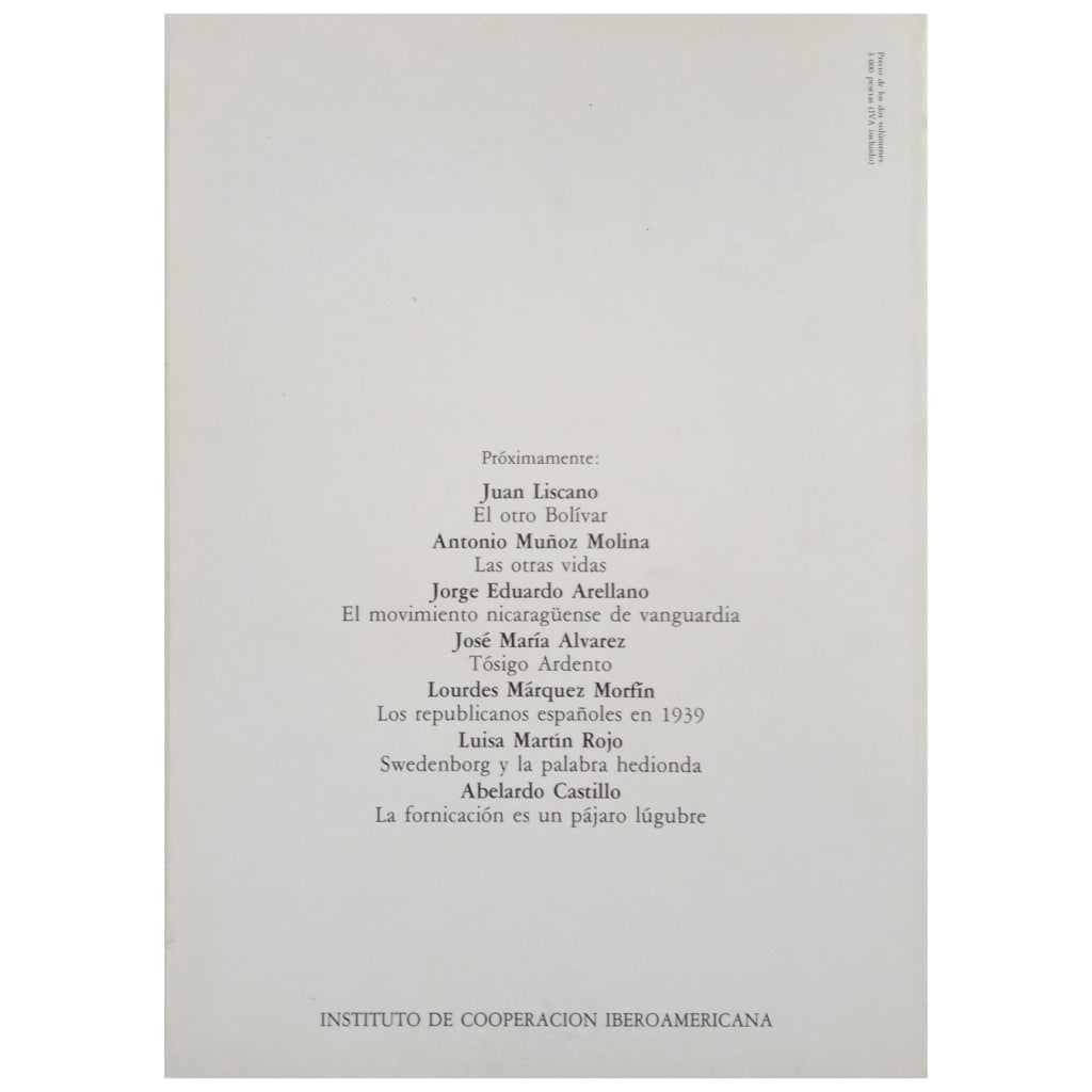 CUADERNOS HISPANOAMERICANOS 456-57: HOMENAJE A CÉSAR VALLEJO. VOLUMEN II. Junio-Julio 1988