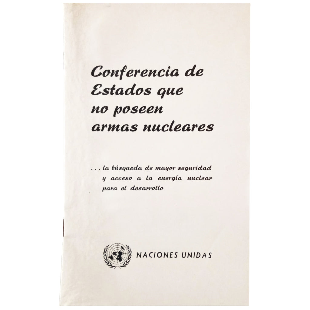 CONFERENCIA DE ESTADOS QUE NO POSEEN ARMAS NUCLEARES