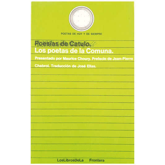 LOS POETAS DE LA COMUNA. Choury, Maurice