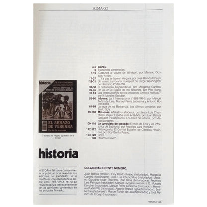 HISTORIA 16. AÑO XIV. Nº 161- SEPT. 1989