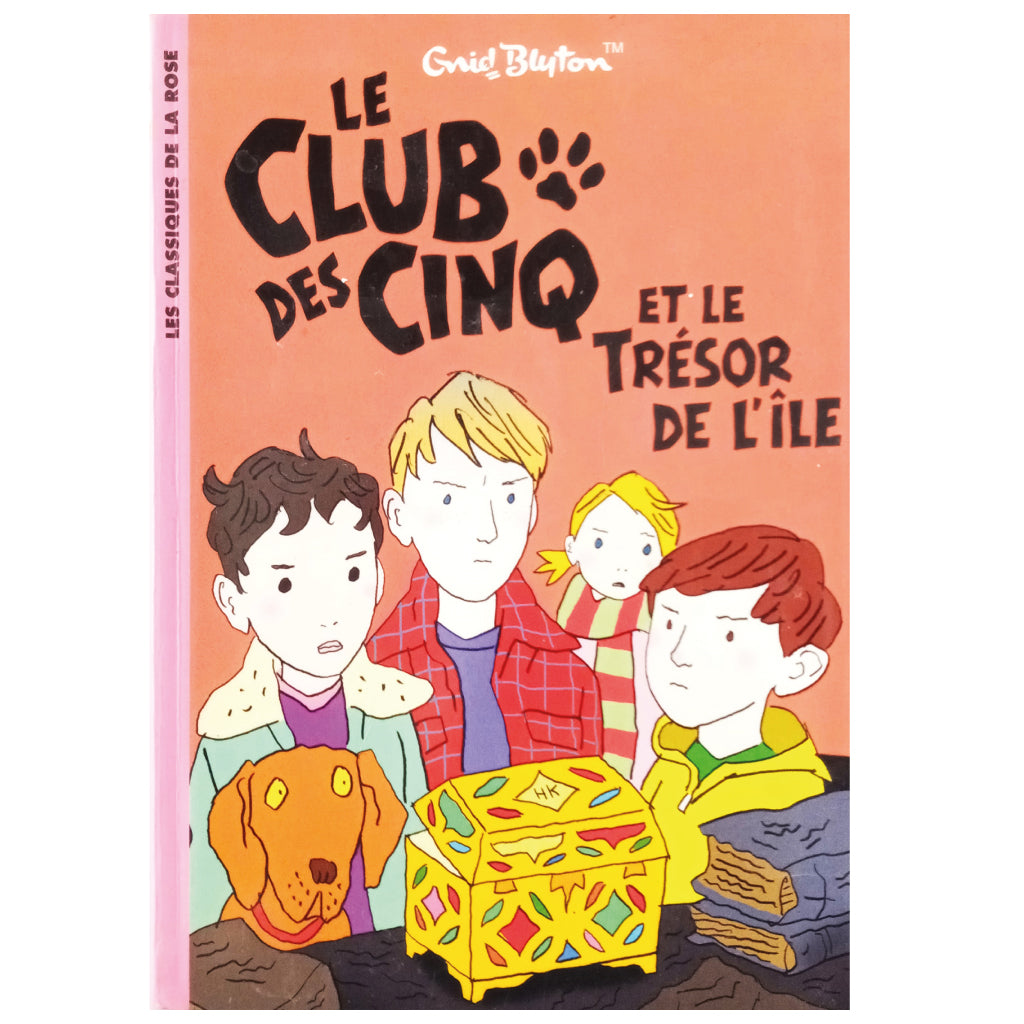 THE CLUB DES CINQ AND THE TRESOR DE L'ÎLE. Blyton, Enid