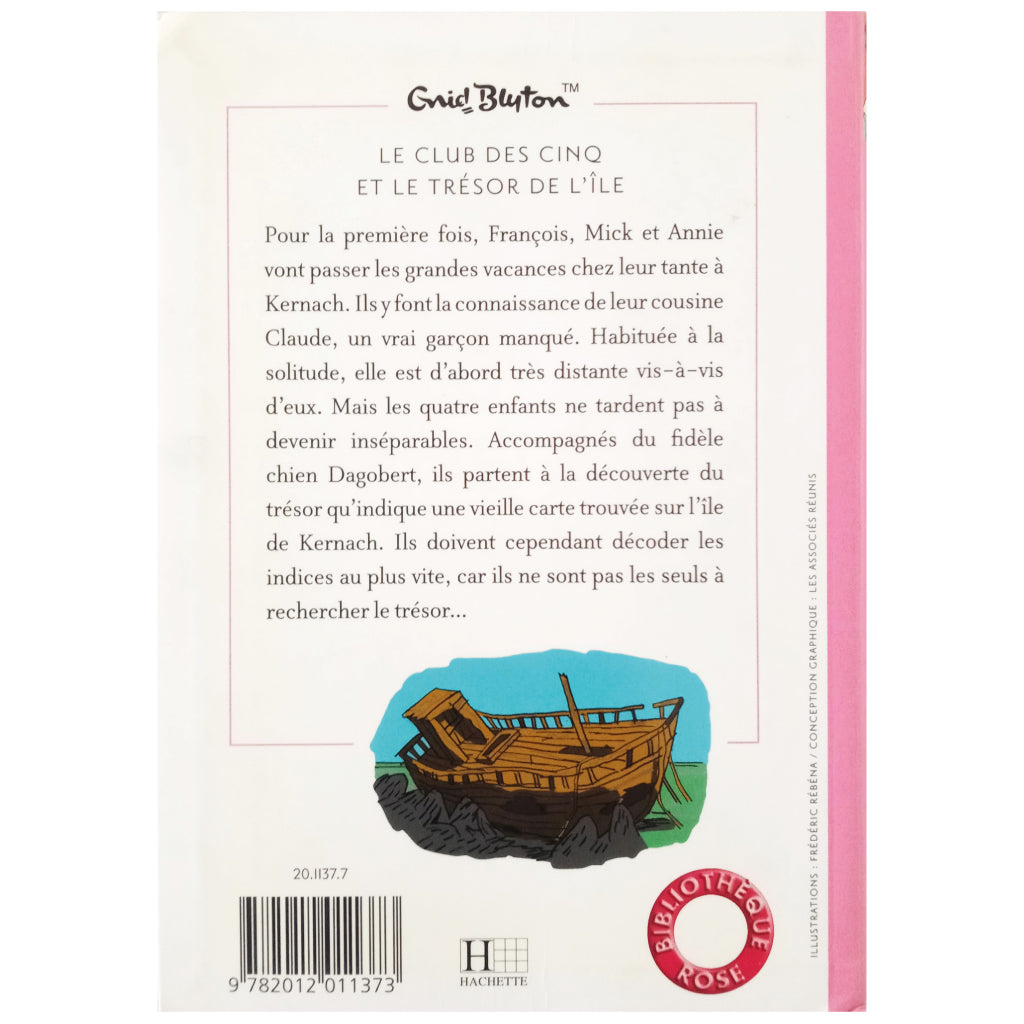 LE CLUB DES CINQ ET LE TRESOR DE L'ÎLE. Blyton, Enid