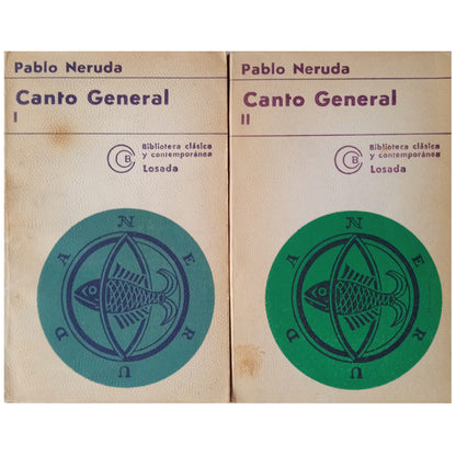 GENERAL SONG I and II (Complete). Neruda, Pablo