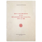 REUS I ELS REUSENCS EN EL RENAIXEMENT DE CATALUNYA FINS AL 1900. Santasusagna, Joaquim