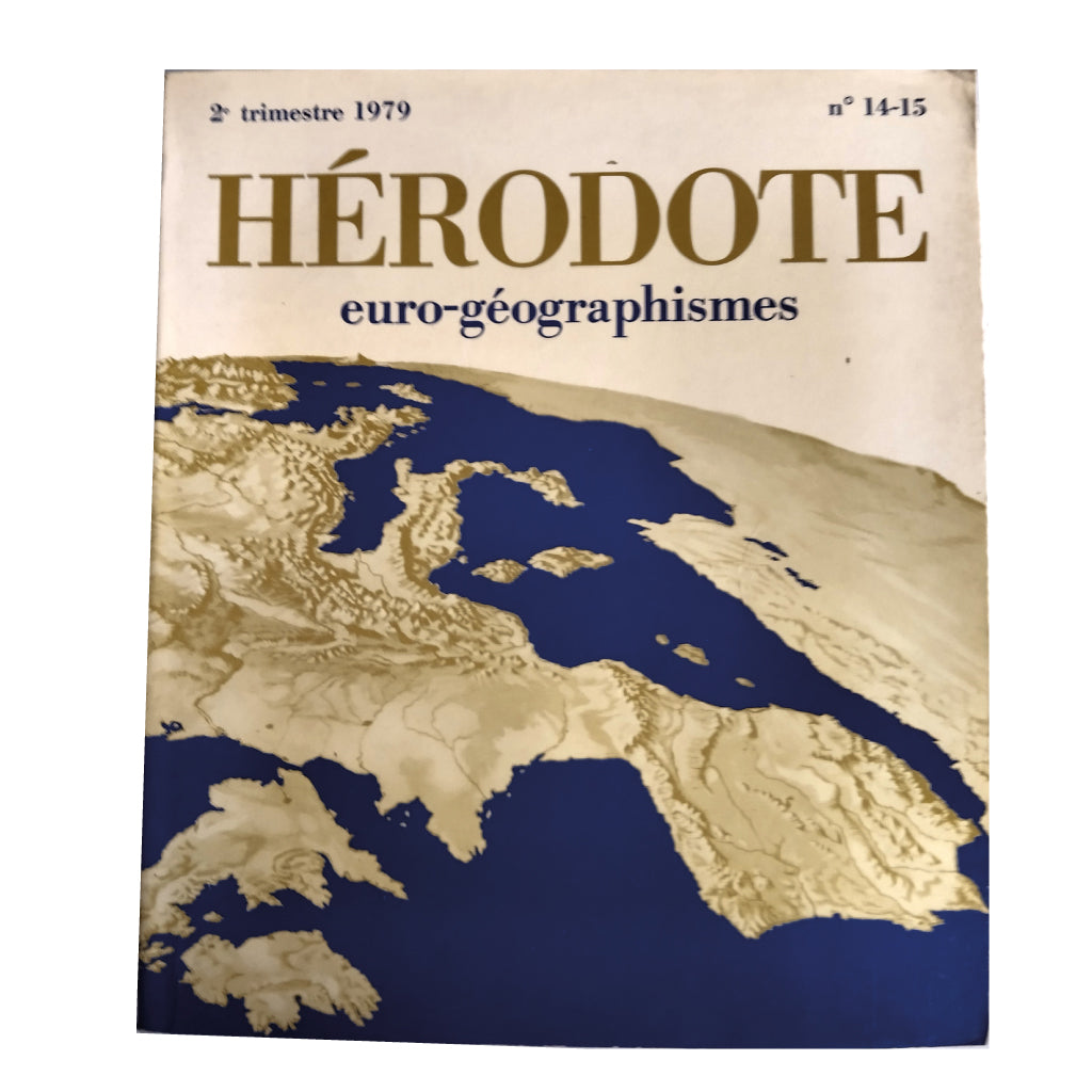 HÉRODOTE. Euro-Geographismes nº 14-15. 2º trimestre 1979