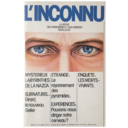 L'INCONNU Nº 4. Mars 1976