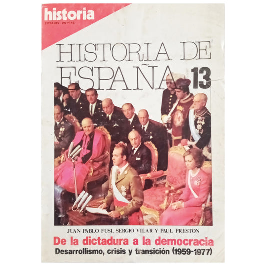 HISTORIA 16. EXTRA XXV: HISTORIA DE ESPAÑA 13