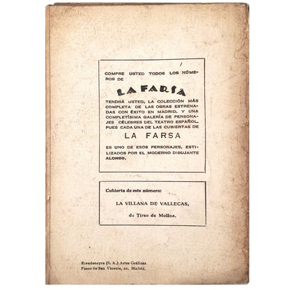 THE FARSA Nº 94: PEPA DONCEL. Benavente, Jacinto