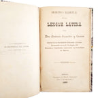 GRAMÁTICA ELEMENTAL DE LA LENGUA LATINA. Escartín y Lacasa, Antonio