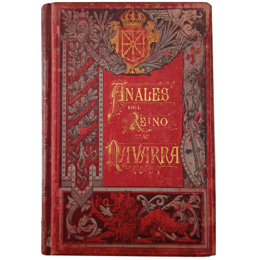 ANNALS OF THE KINGDOM OF NAVARRE. Volume II. Moret, José de