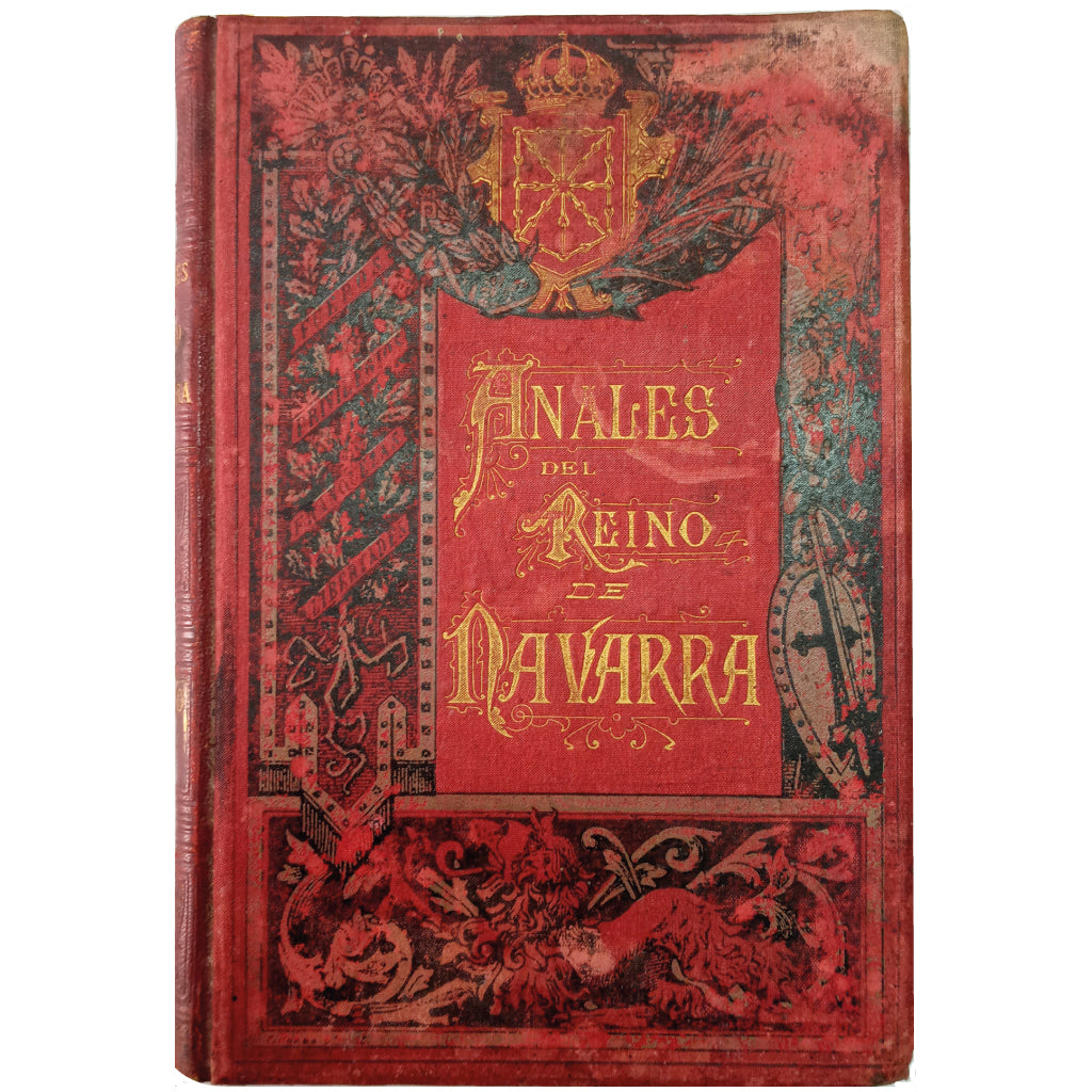 ANALES DEL REINO DE NAVARRA. Tomo X. Moret, José de