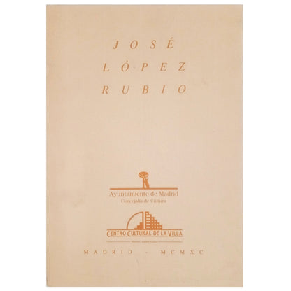 TRIBUTE BOOK TO JOSÉ LÓPEZ RUBIO. Various Authors
