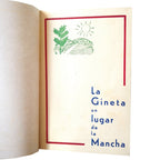 LA GINETA, A PLACE IN LA MANCHA. Piñero Alarcón, Gil