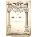 DERECHO Y ESTADO. Ossorio, Ángel