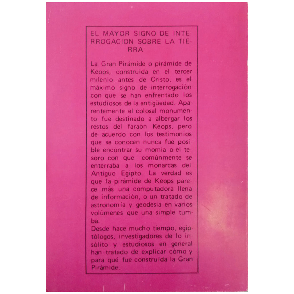 CUÁLES SON LOS MISTERIOS DE LA GRAN PIRÁMIDE?, Von Krauss, Alexander