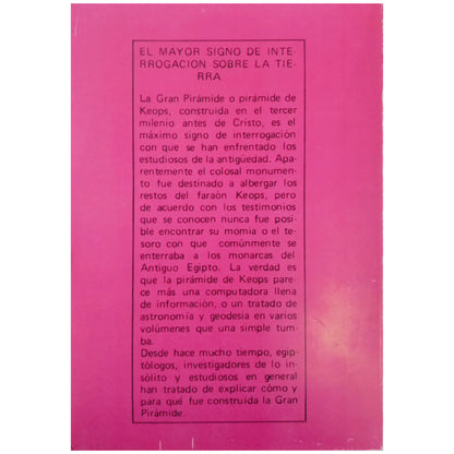 CUÁLES SON LOS MISTERIOS DE LA GRAN PIRÁMIDE?, Von Krauss, Alexander