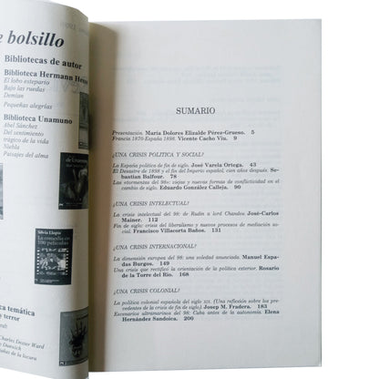 REVISTA DE OCIDENTE Nº 202-203. 1898: National Disaster or Modernizing Impulse? Various Authors