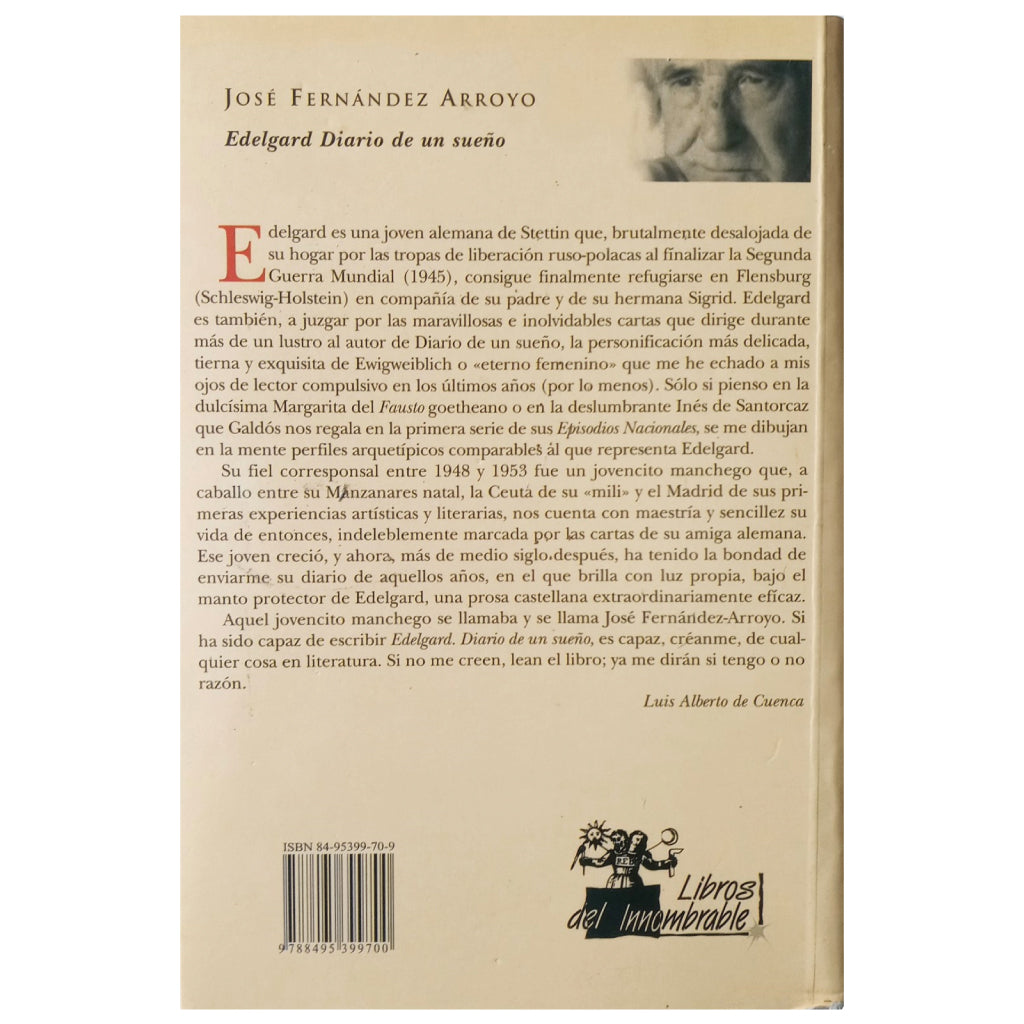 EDELGARD. Diario de un sueño (1948-1953). Fernández Arroyo, José