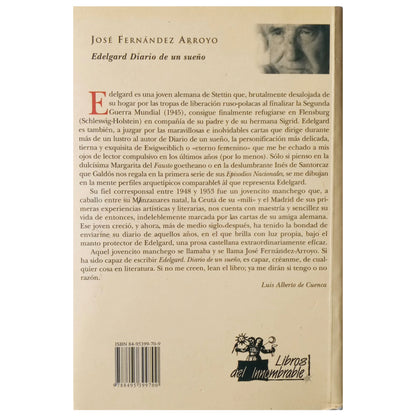 EDELGARD. Diary of a dream (1948-1953). Fernández Arroyo, José